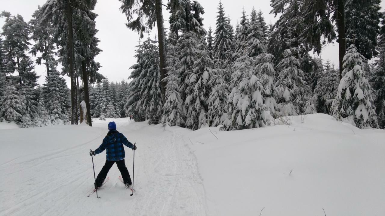 Ferienwohnung Wanderurlaub Thueringen Schmalkalden Bagian luar foto